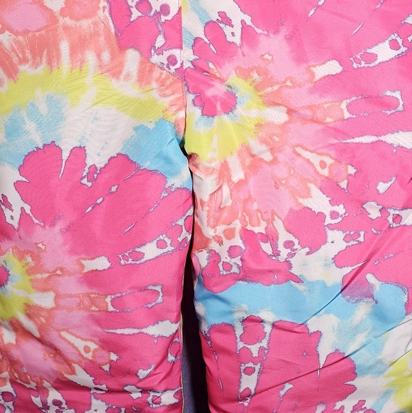The Children’s Place Toddler Pink Tie Dye Snowsuit Overalls Size 3T - Picture 7 of 7